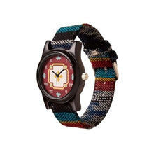 Muatkan imej ke dalam penonton Galeri, Mini Loca Sonokeling Tegel Mantra &amp; Tali Anyaman Nila Fajar
