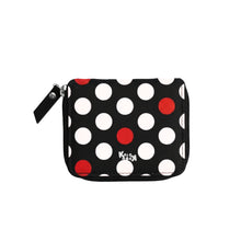 Muatkan imej ke dalam penonton Galeri, Dompet Zip Polkadot Night Dots
