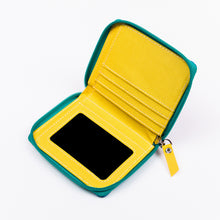 Muatkan imej ke dalam penonton Galeri, Dompet Zip Biru Memphis
