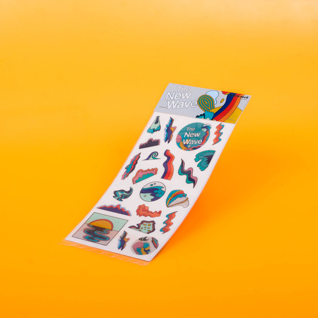 Pelekat Gelombang Baharu