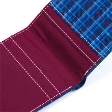 Muatkan imej ke dalam penonton Galeri, Dompet Kad Pengenalan Dwilipat Biru Maroon
