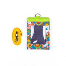 Muatkan imej ke dalam penonton Galeri, Dompet Kad Pengenalan Dwilipat SMF Biru Hijau
