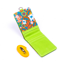 Muatkan imej ke dalam penonton Galeri, Dompet Kad Pengenalan Dwilipat SMF Biru Hijau
