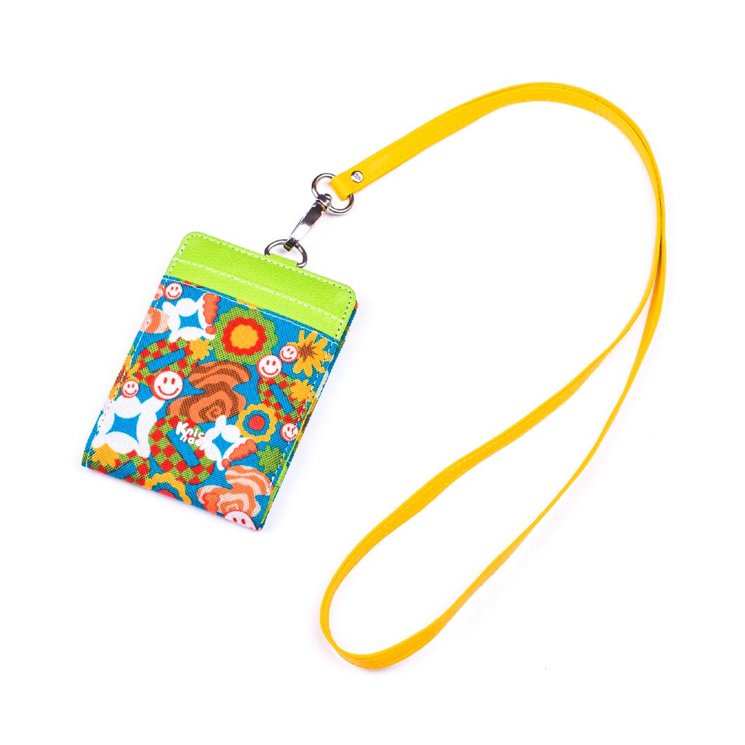 Dompet Kad Pengenalan Dwilipat SMF Biru Hijau