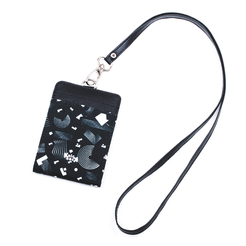 Bifold Id Card Wallet Spectrum Black