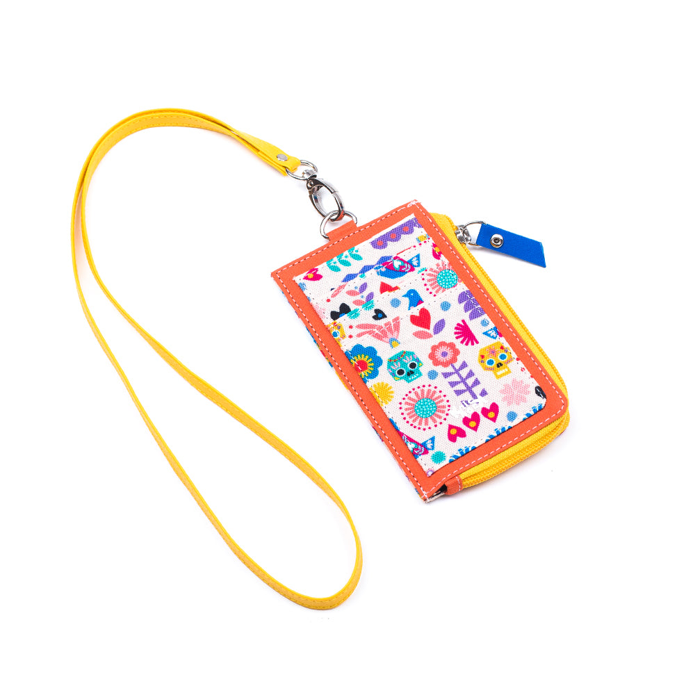 Zip Kad ID Wallet Skull Candy