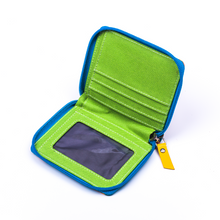 Muatkan imej ke dalam penonton Galeri, Dompet Zip SMF Biru Hijau
