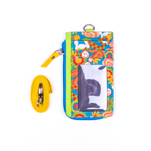 Muatkan imej ke dalam penonton Galeri, SMF Biru Hijau Zip Kad ID Dompet
