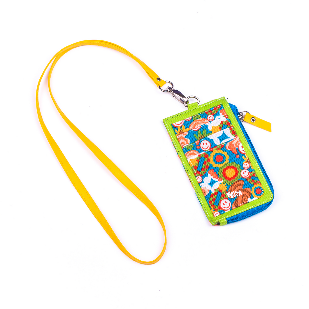 SMF Biru Hijau Zip Kad ID Dompet