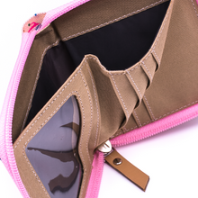 Muatkan imej ke dalam penonton Galeri, Dompet Zip Bloem Pink Orange
