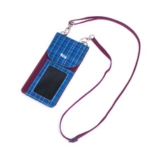 Muatkan imej ke dalam penonton Galeri, Dompet Telefon Biru Maroon
